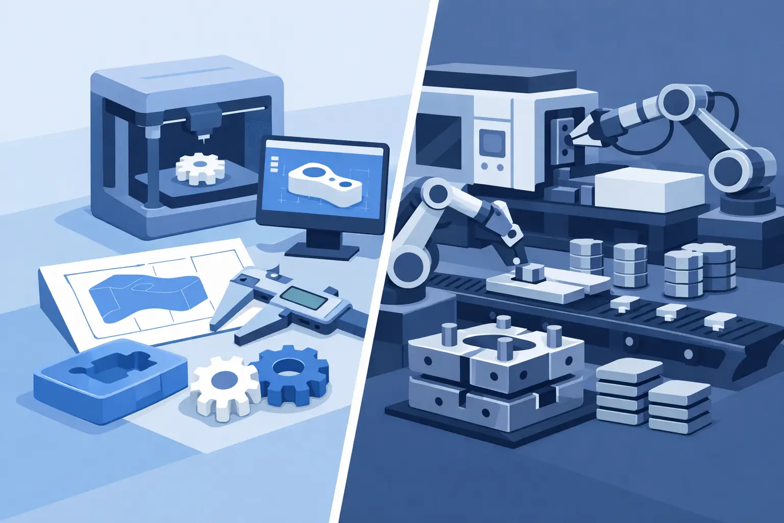 Prototype Tooling vs Production Tooling