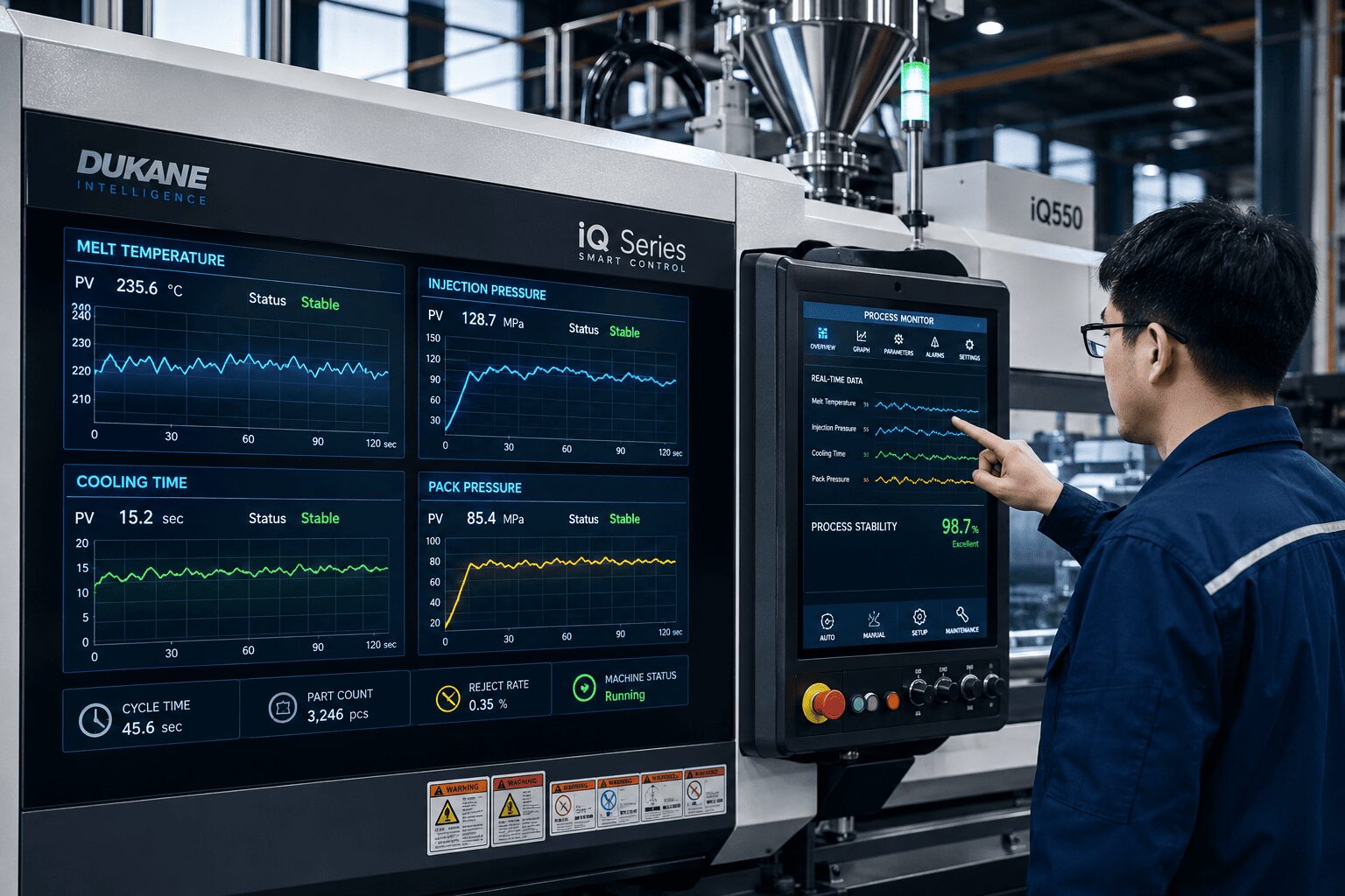 Scientific Moulding Process Monitoring.