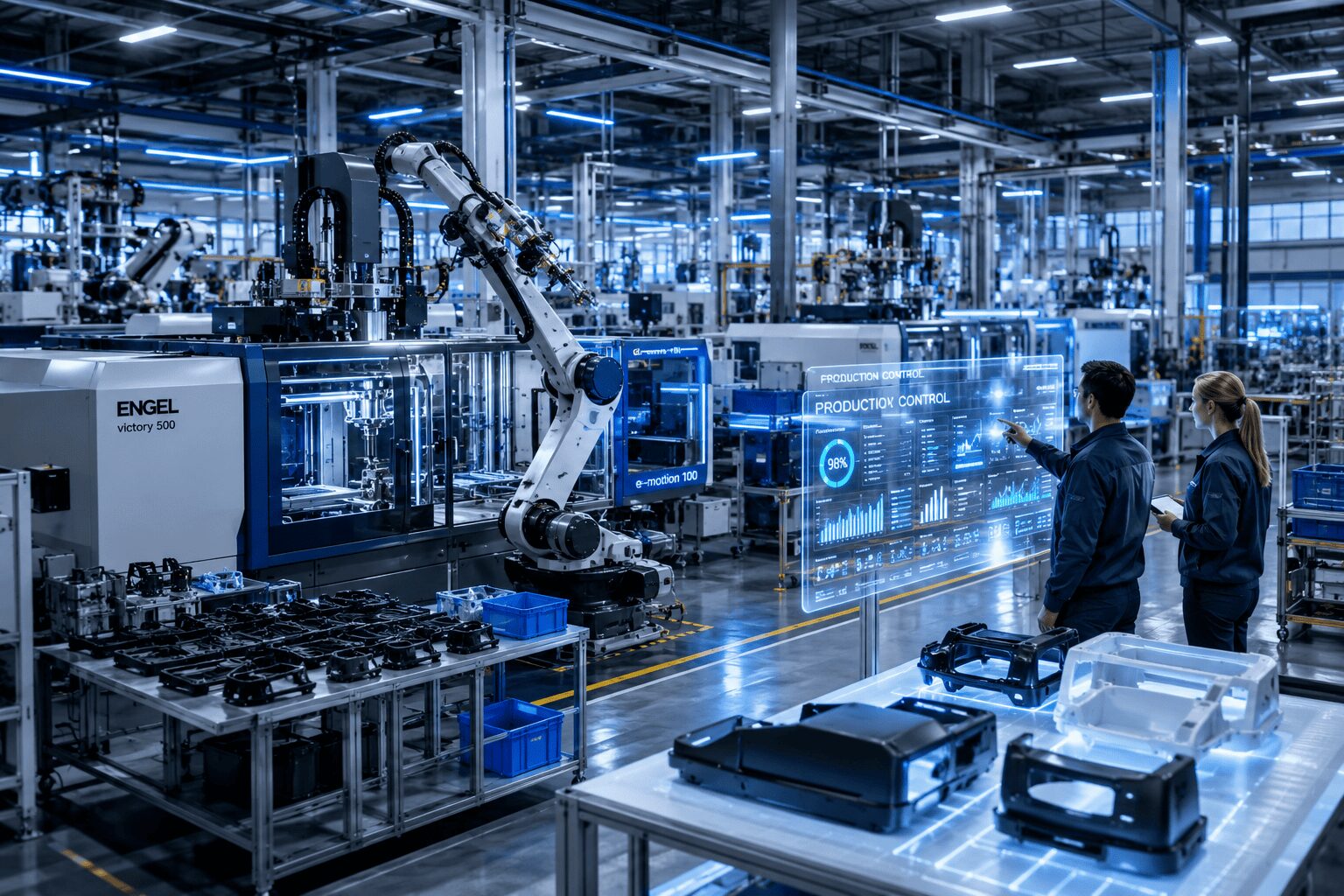 A next-generation injection moulding facility.