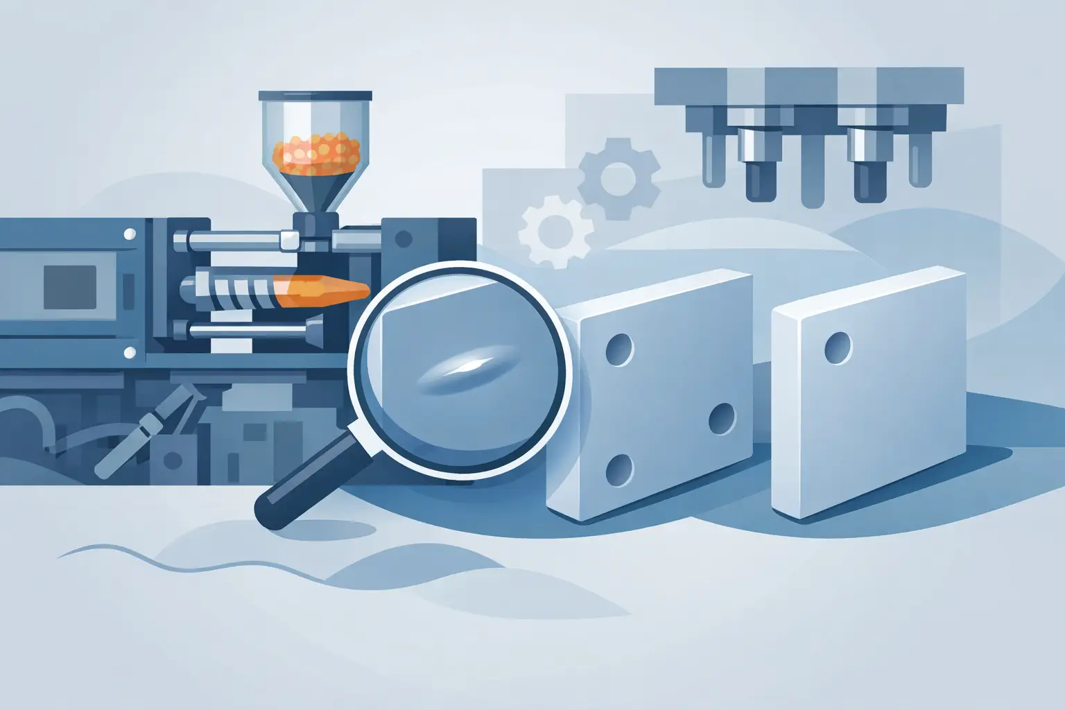What Causes Sink Marks in Injection Molding?