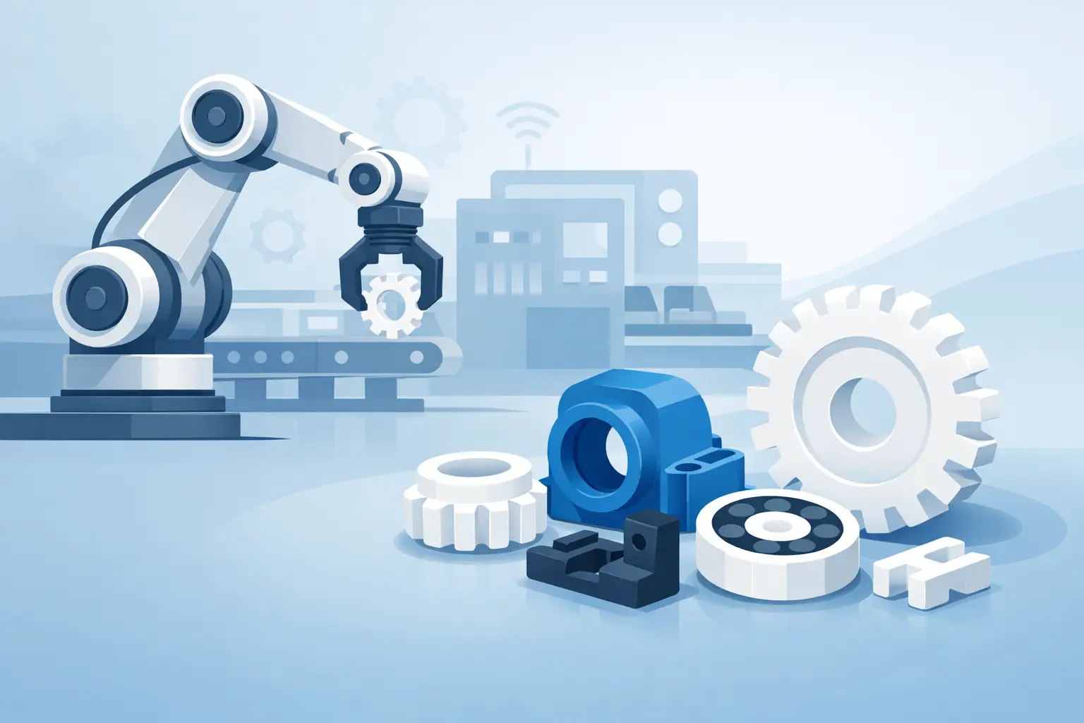 Automation Equipment Plastic Parts That Perform