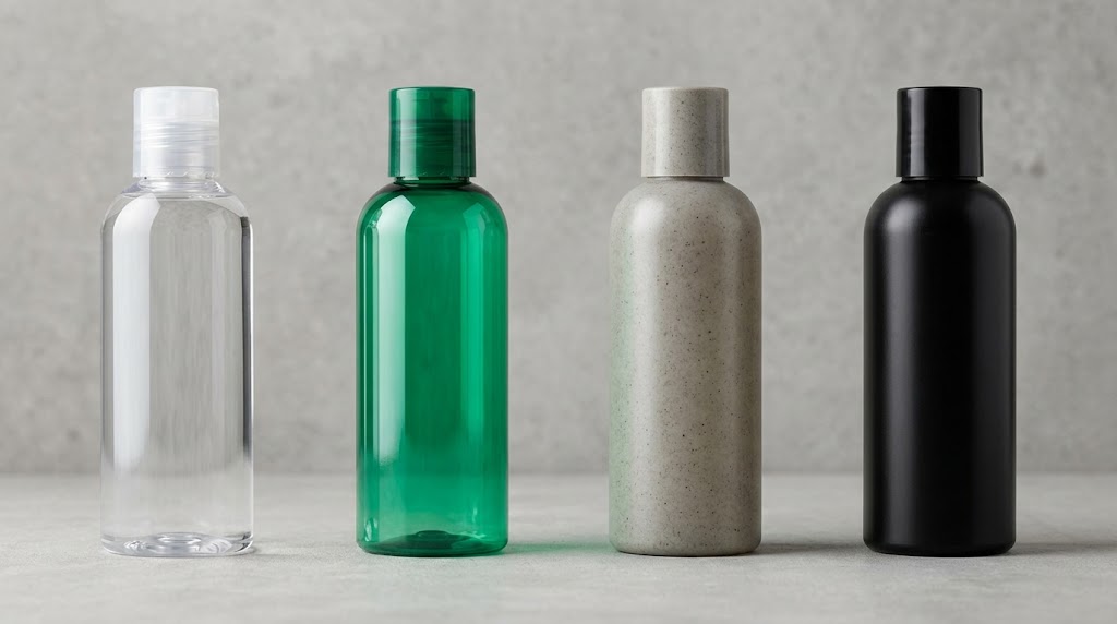 Difference between PCR and virgin plastic bottle
