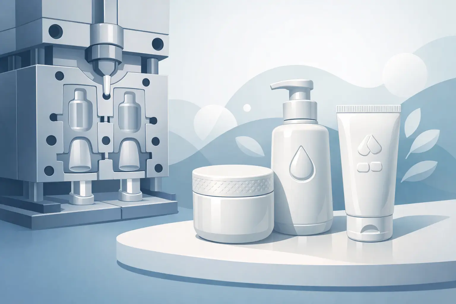 Labeless Cosmetic Packaging: Built Into the Mold