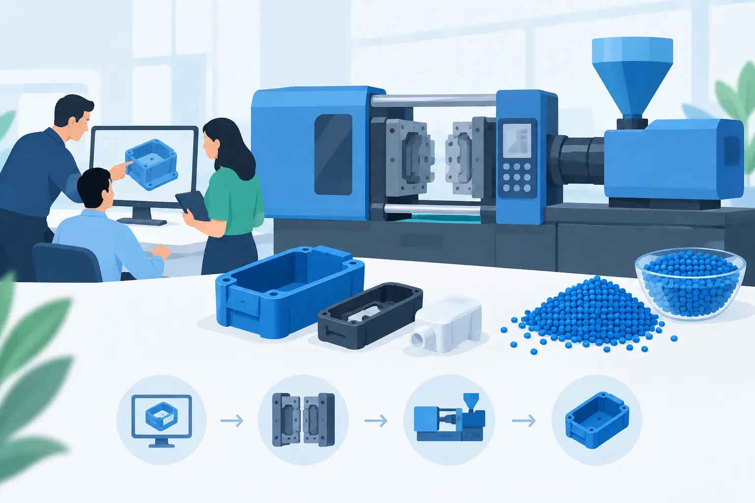 Plastic Molding Process Guide for Product Teams