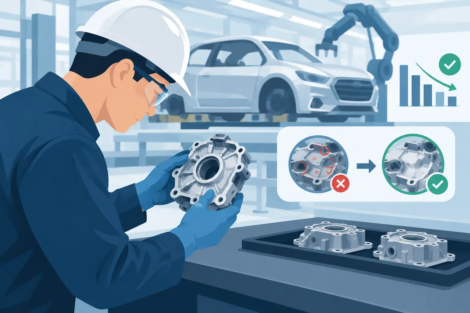 Automotive Component Defect Reduction Case Study