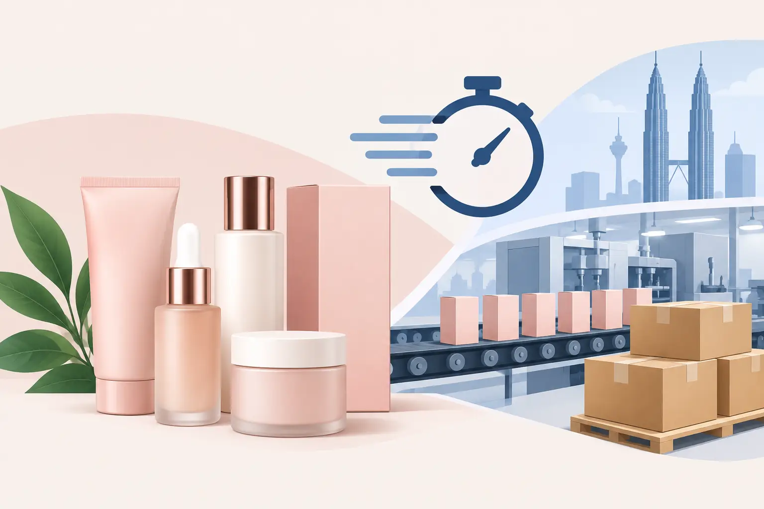 Cosmetic Packaging Fast Turnaround Malaysia